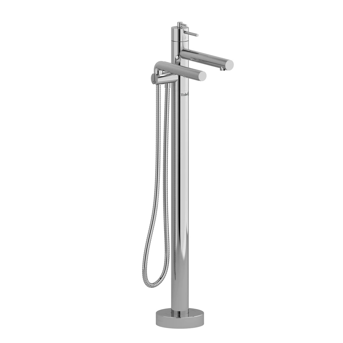 Garniture de robinet de bain monotrou thermostatique fixé au sol GS