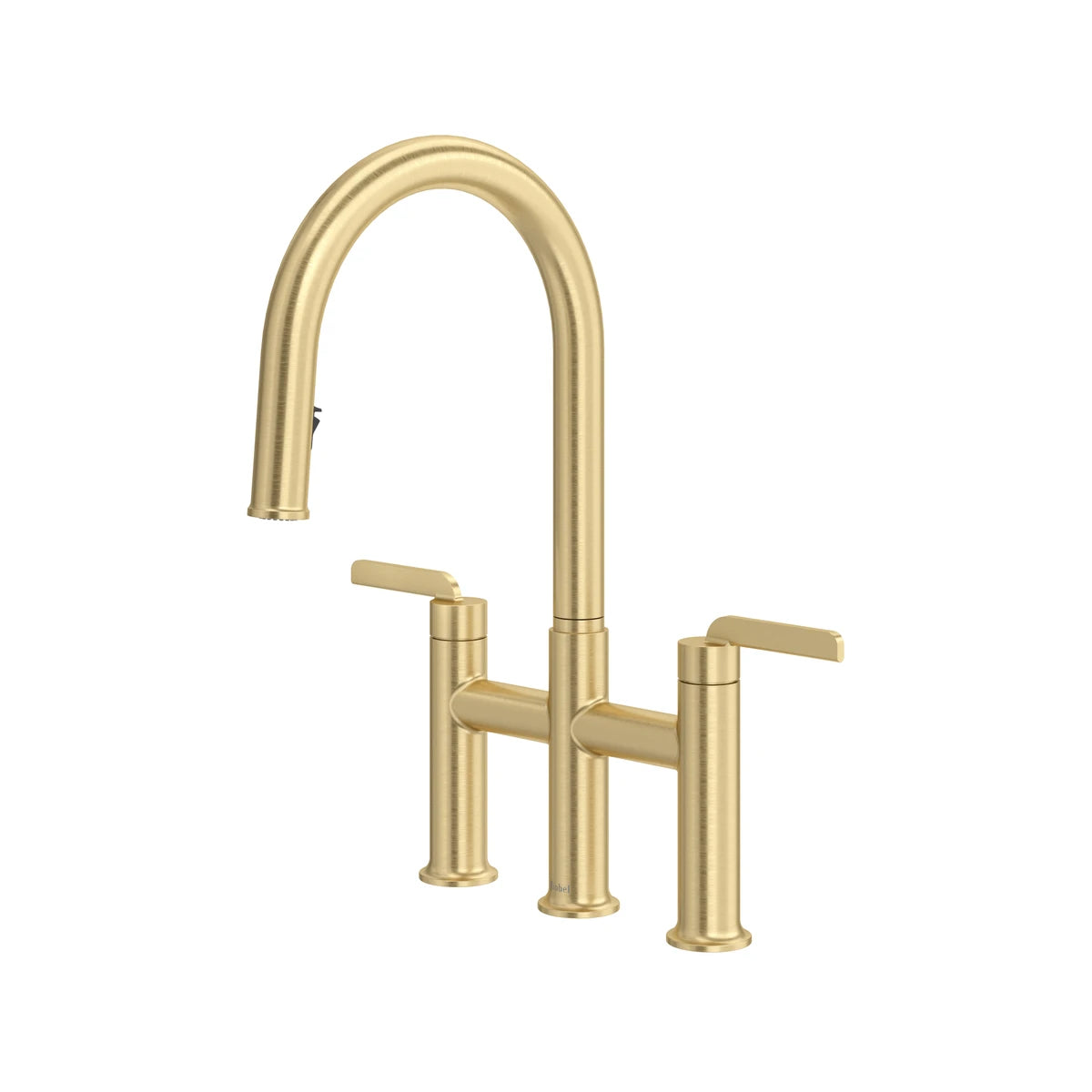 Robinet de cuisine rétractable Bridge avec bec en C AuthenticaMC
