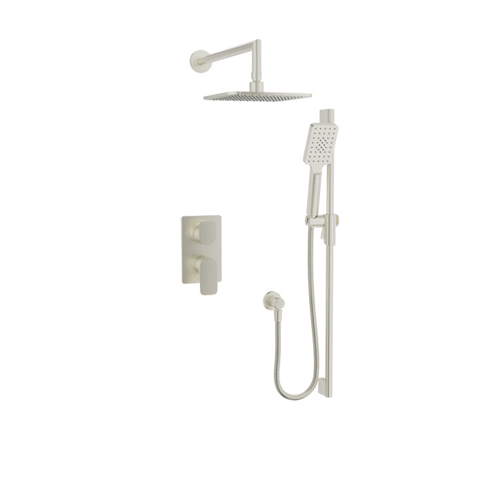 Ensemble complet de douche pression équilibrée (position partagée)