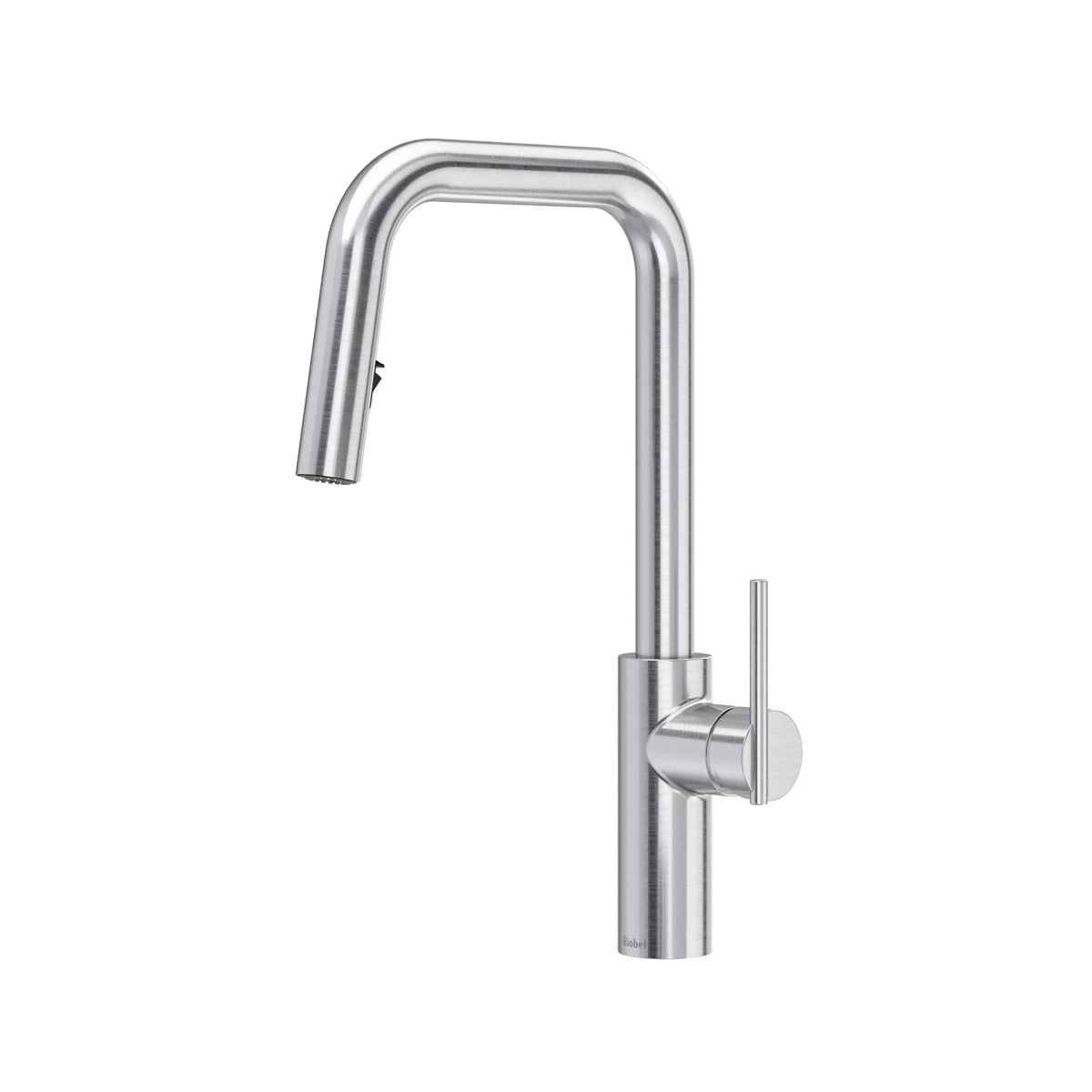 Robinet de cuisine avec douchette rétractable et bec en U LateralMC