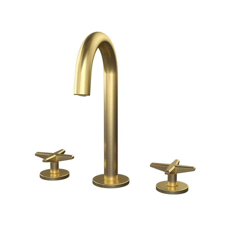 LEXA ROBINET LAVABO 8 po. CC NOIR MAT