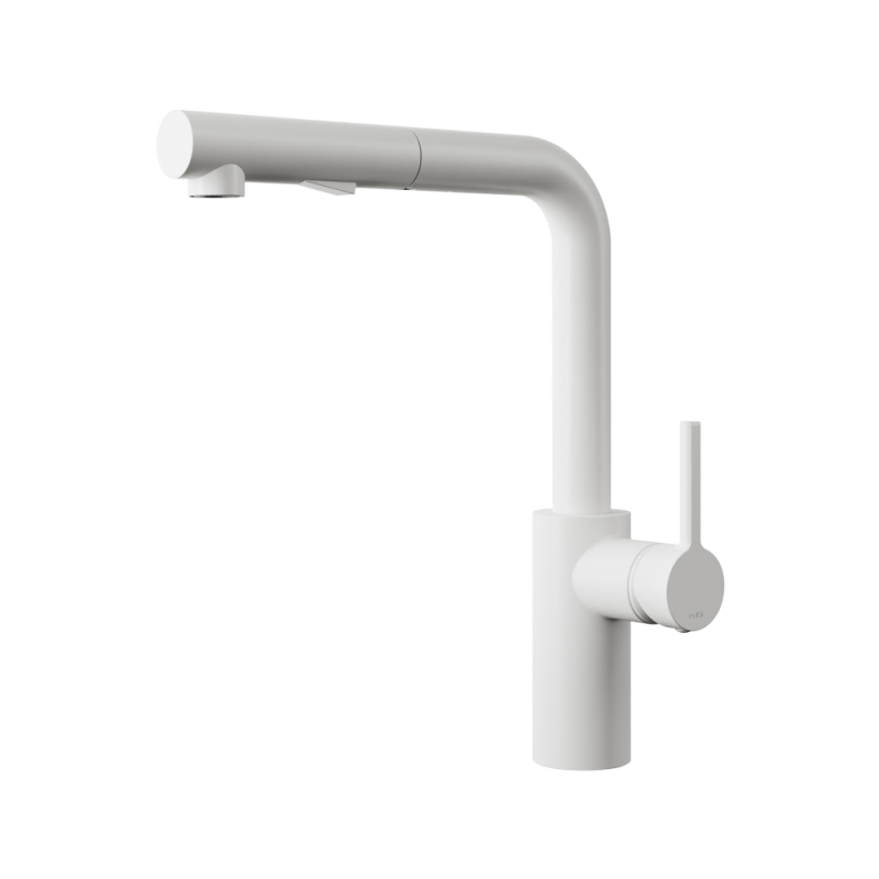 NOTO ROBINET CUISINE DOUCHETTE 2 JETS NOIR MAT