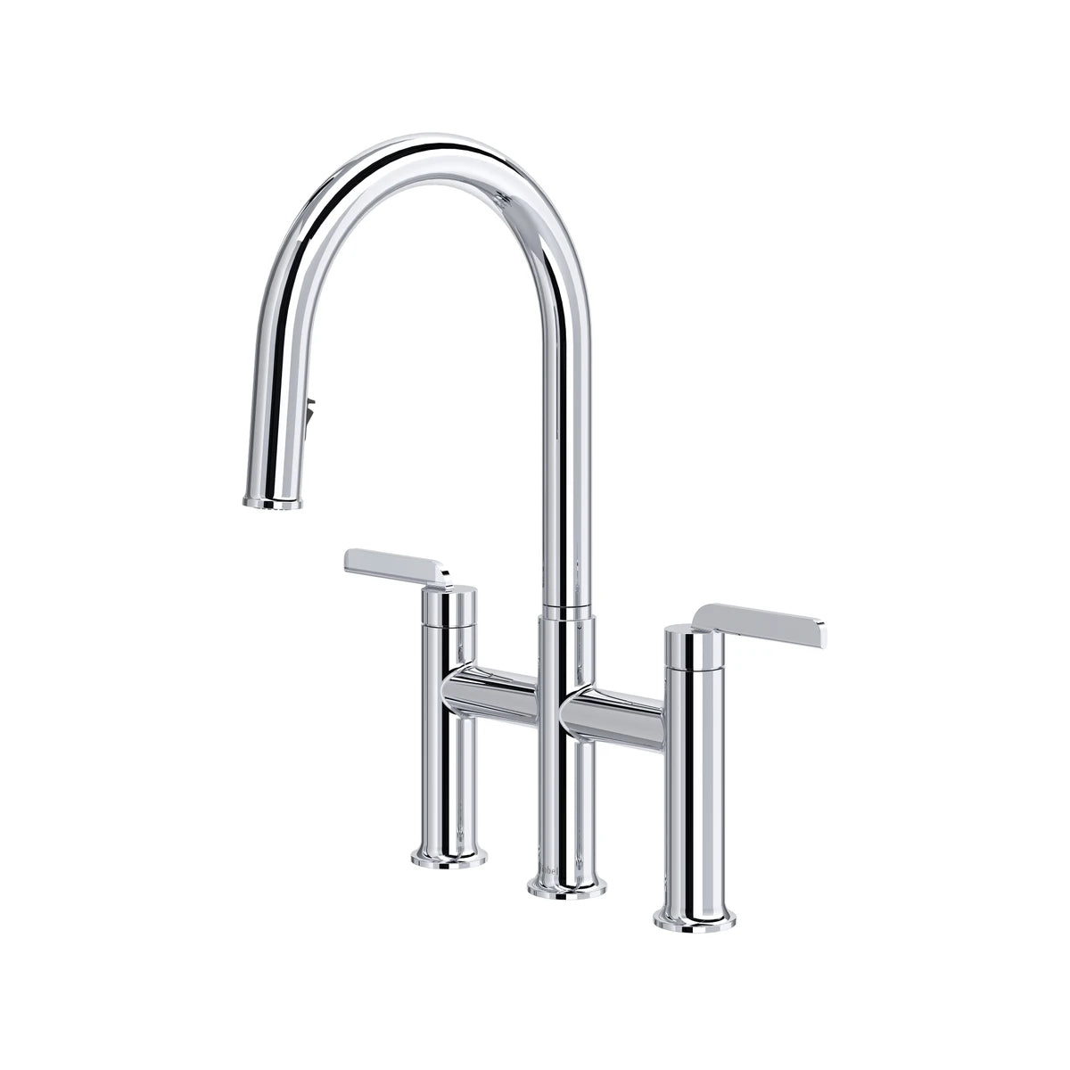 Robinet de cuisine rétractable Bridge avec bec en C AuthenticaMC