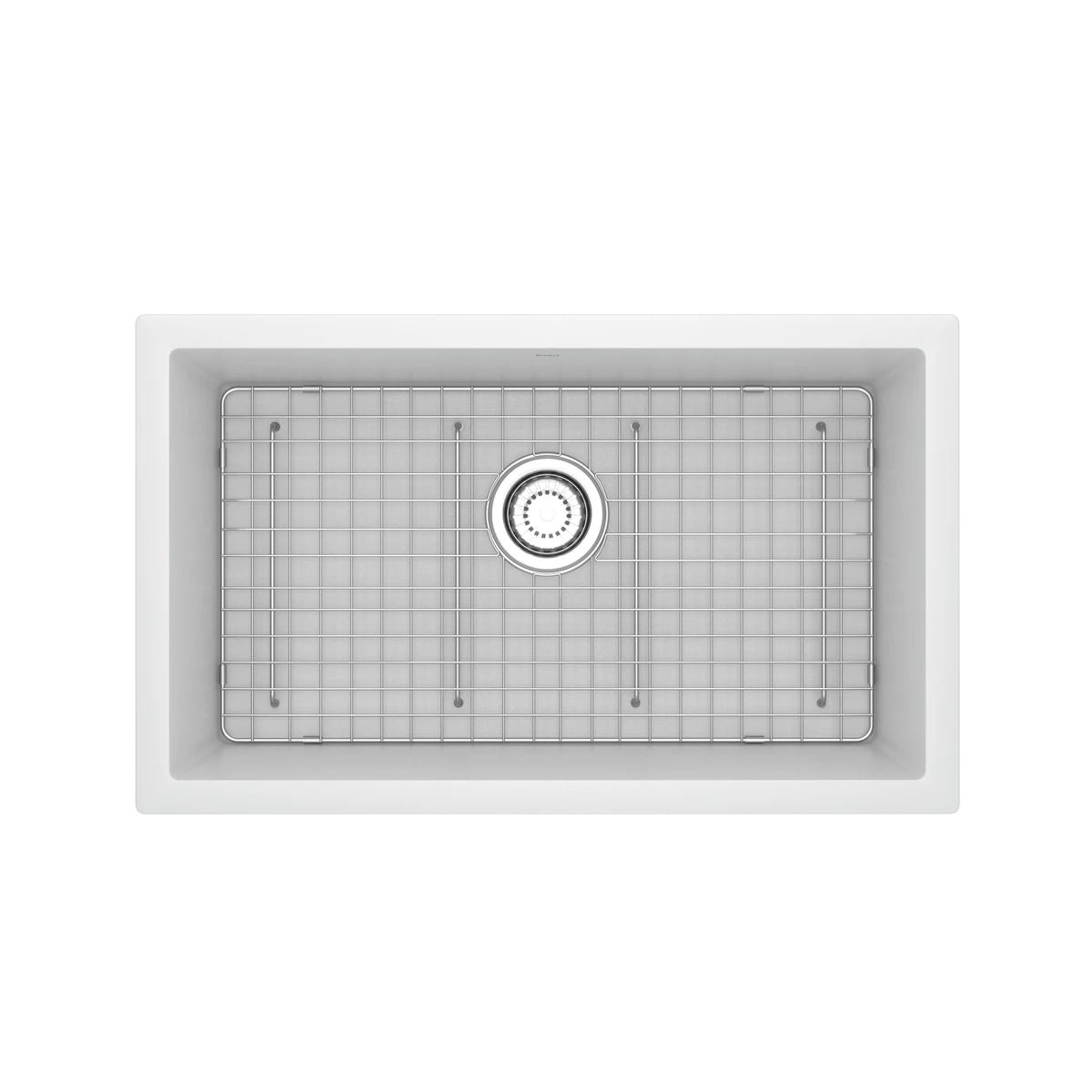 Évier de cuisine simple sous comptoir en quartz 30" FonsaMC