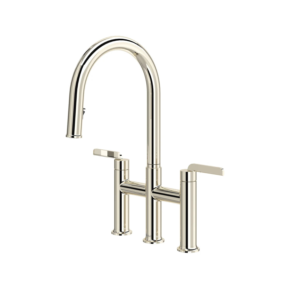 Robinet de cuisine rétractable Bridge avec bec en C AuthenticaMC