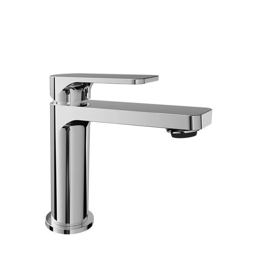 Single-hole lavatory faucet, drain not included