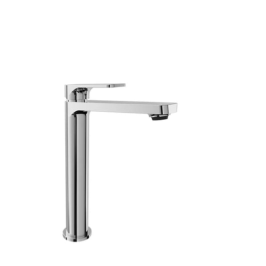 High single-hole basin mixer, pop-up waste not included