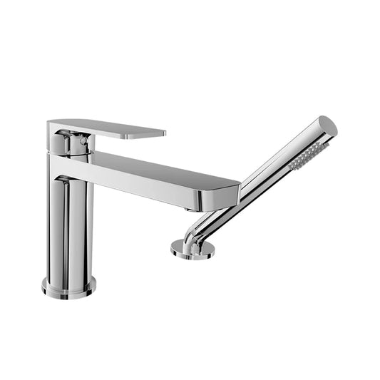 2-piece bath faucet with hand shower