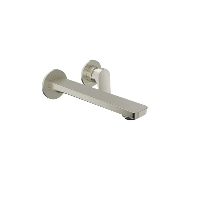 Robinet de lavabo mural monocommande, renvoi non inclus