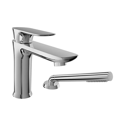 2-piece bath faucet with hand shower