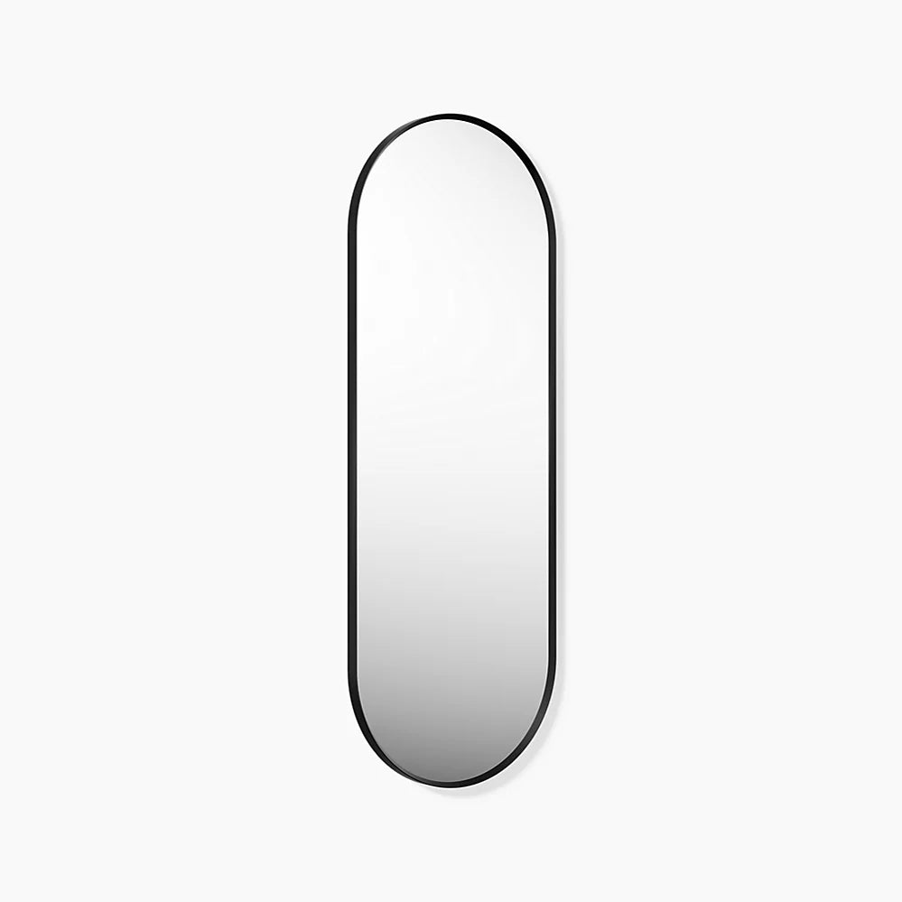Miroir ESSENTIAL en forme de capsule avec cadre, 22 po x 60 po