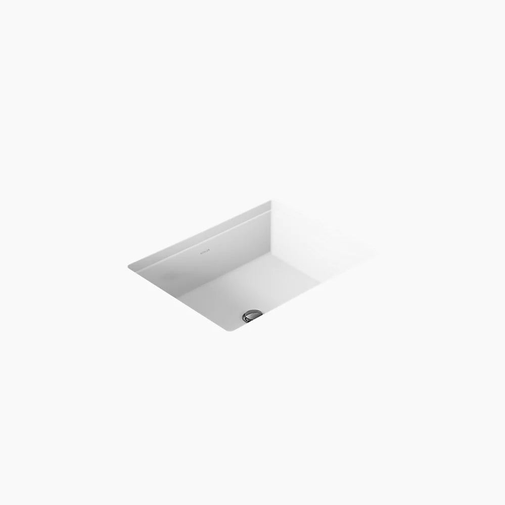 Lavabo de salle de bain rectangulaire  VERTICYL en sous-surface 19 3/4 po