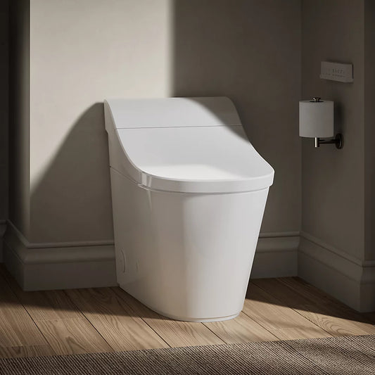 Toilette allongée intelligente INNATE à chasse double monopièce
