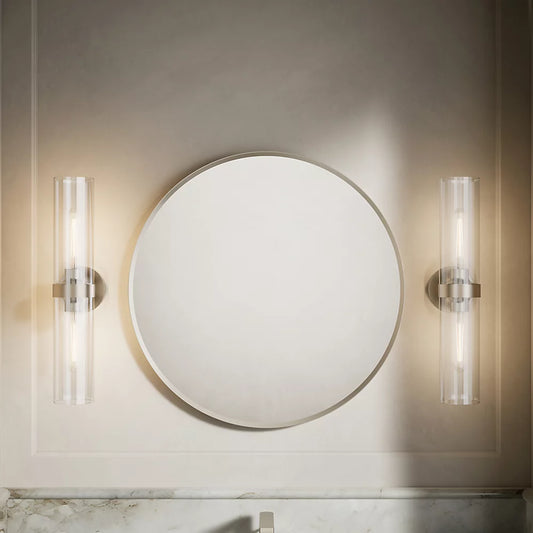 Miroir rond ESSENTIAL avec cadre de 28 po