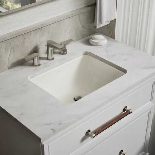 Lavabo CAXTON de salle de bain rectangulaire en sous-surface 20 1/2 po