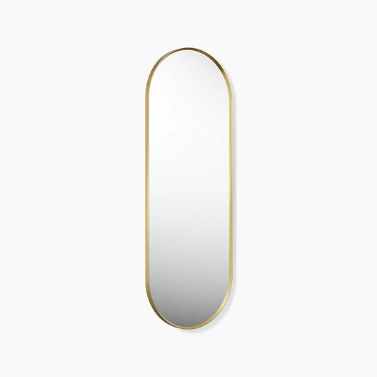 Miroir ESSENTIAL en forme de capsule avec cadre, 22 po x 60 po
