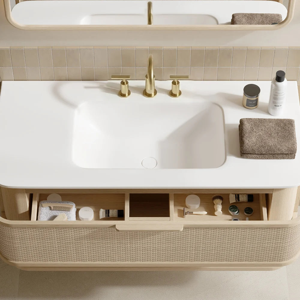 ISMERA Meuble-lavabo mural