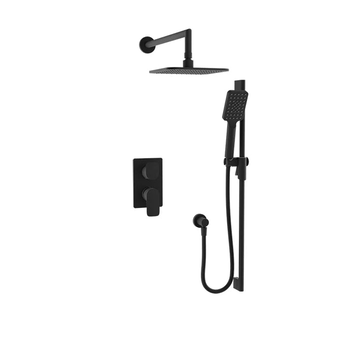 Ensemble complet de douche pression équilibrée (position partagée)