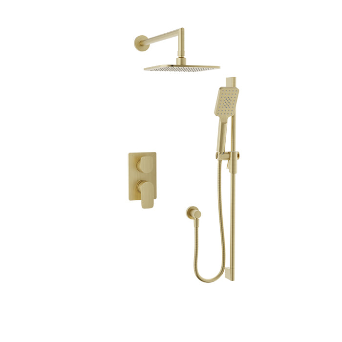 Ensemble complet de douche pression équilibrée (position partagée)