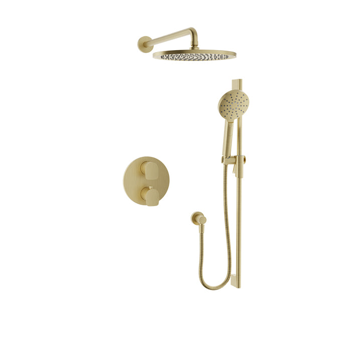 Ensemble complet de douche thermostatique pression équilibrée