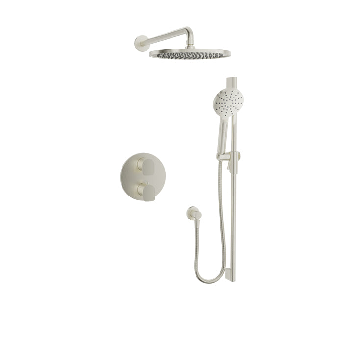Ensemble complet de douche thermostatique pression équilibrée