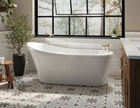 Baignore Opus Mezzo blanc couvre-drain Blanc