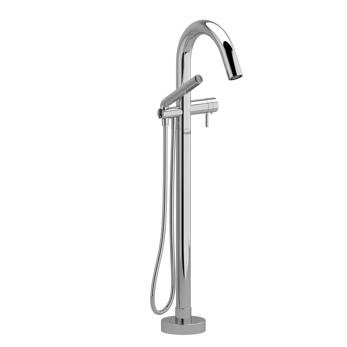 Garniture de robinet de bain monotrou thermostatique fixé au sol RiuMC