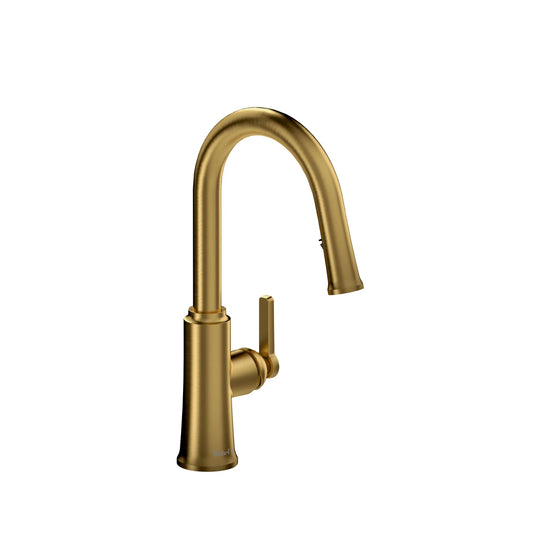Trattoria™ Kitchen Faucet with Pull-Down Spray and C-Spout