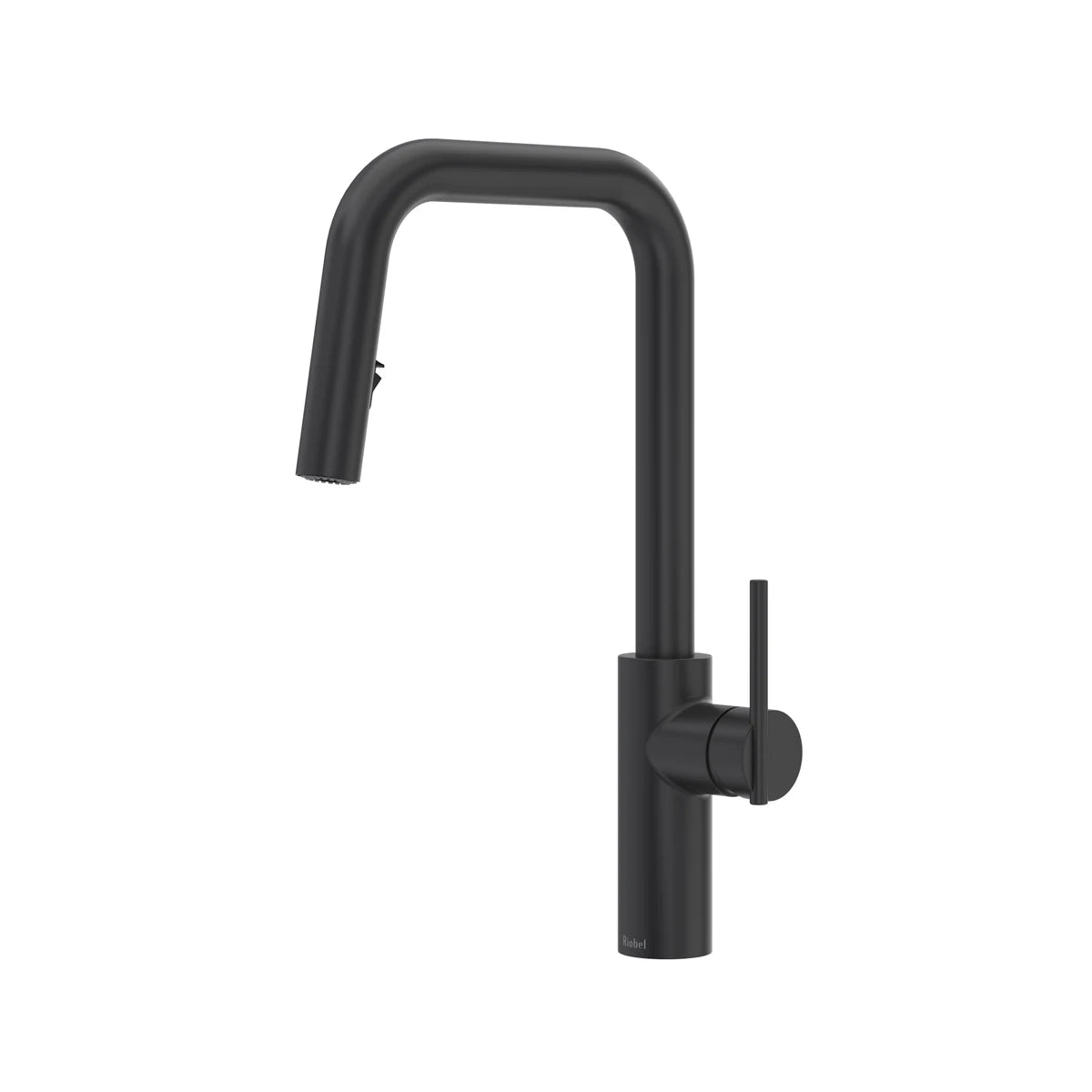 Robinet de cuisine avec douchette rétractable et bec en U LateralMC