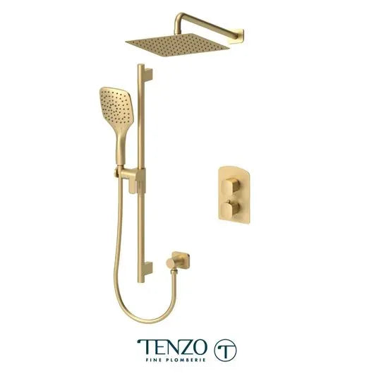 Finition pour ensemble T-Box Delano 2 fonctions thermo fini or brossé