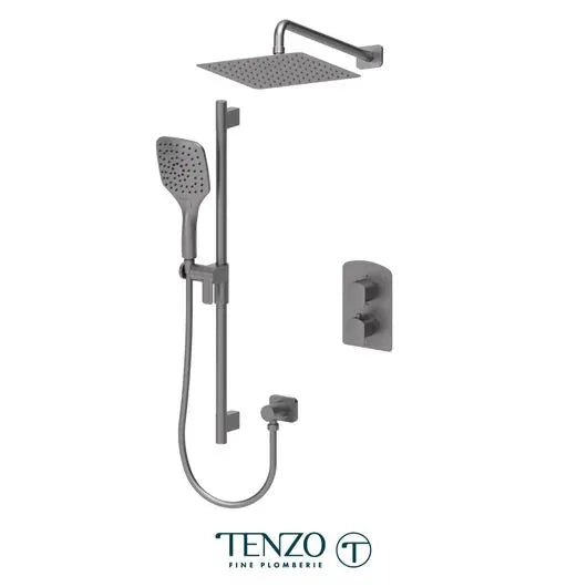 Finition pour ensemble T-Box Delano 2 fonctions thermo fini or brossé