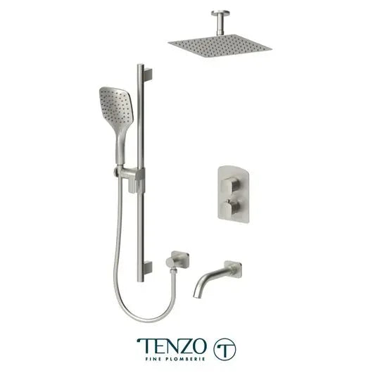 Finition pour ensemble T-Box Delano 3 fonctions thermo fini or brossé