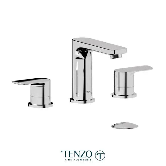 Robinet de lavabo Delano 8po or brossé avec drain (overflow)