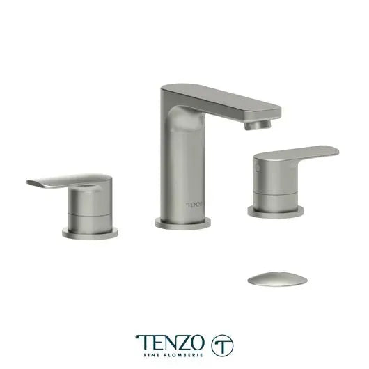 Robinet de lavabo Delano 8po or brossé avec drain (overflow)