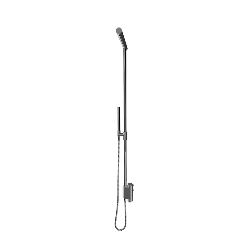 TARO ET COZI ENS. DOUCHE THERMOSTATIQUE NOIR MAT