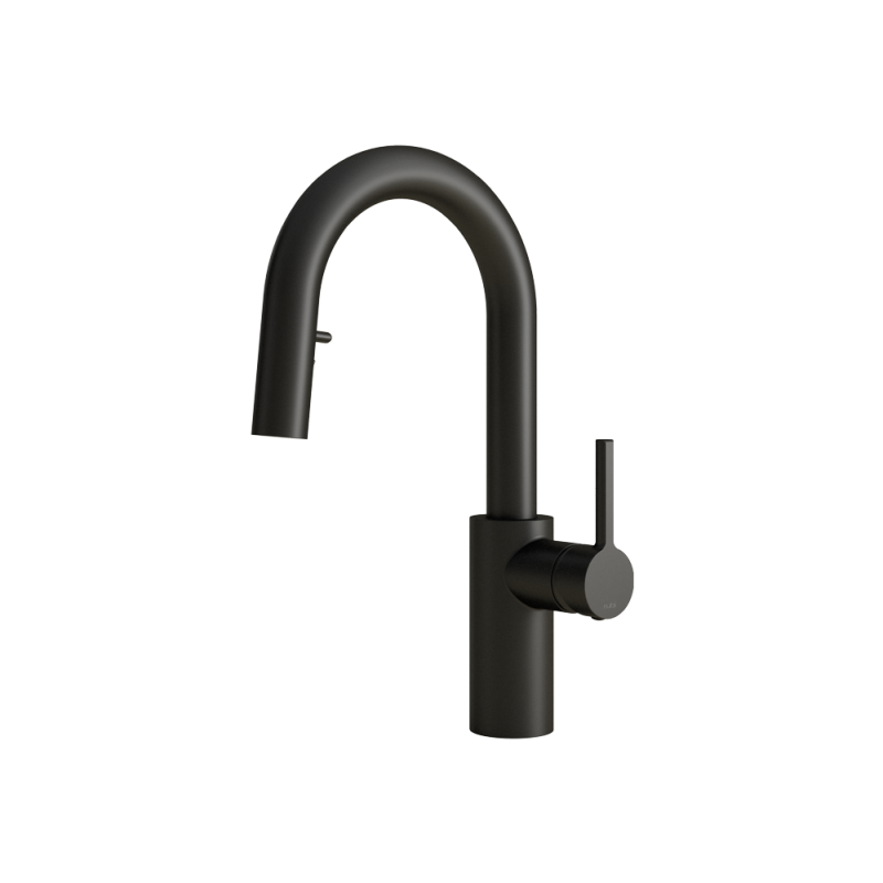 DOLCI ROBINET CUISINE BAR DOUCHETTE 2 JETS NOIR MAT