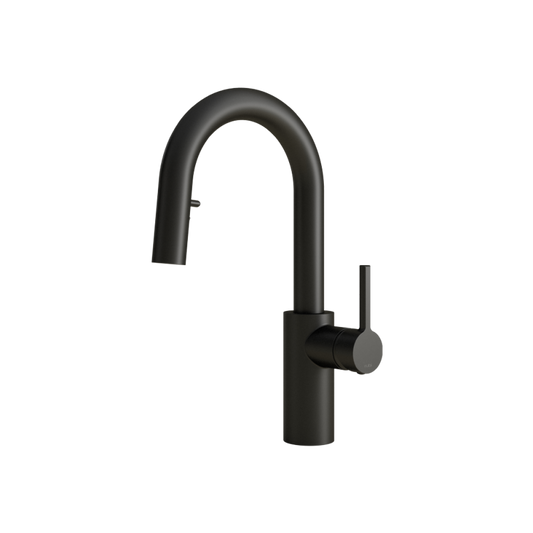 DOLCI ROBINET CUISINE BAR DOUCHETTE 2 JETS NOIR MAT