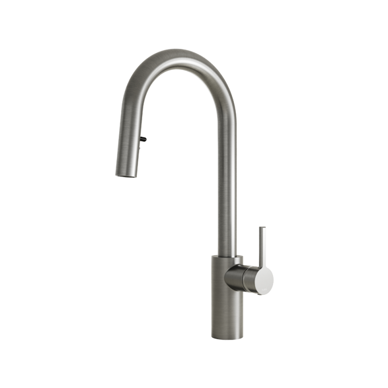 DOLCI ROBINET CUISINE DOUCHETTE 2 JETS NOIR MAT