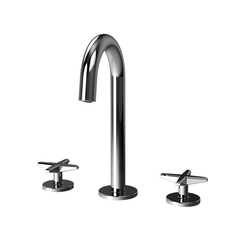 LEXA ROBINET LAVABO 8 po. CC NOIR MAT