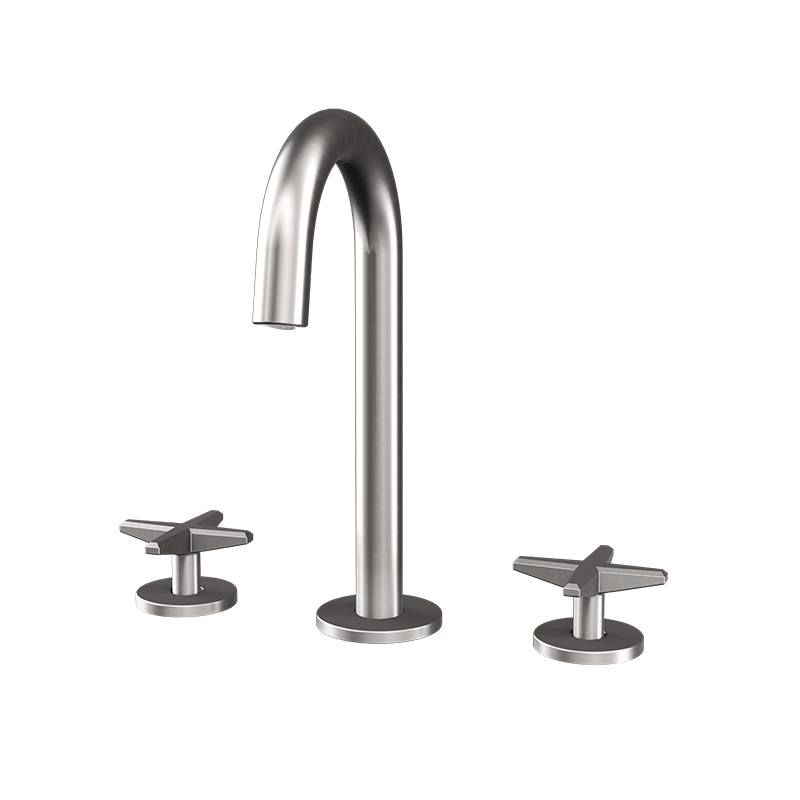LEXA ROBINET LAVABO 8 po. CC NOIR MAT