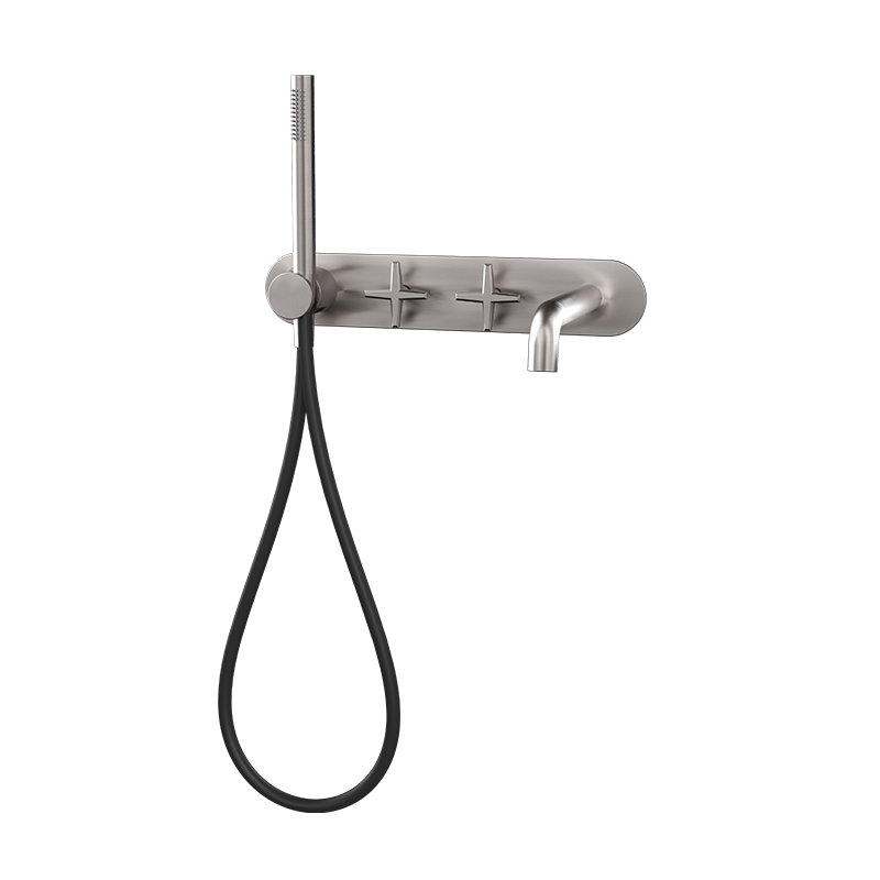 LEXA ROBINET DE BAIN MURAL NOIR MAT
