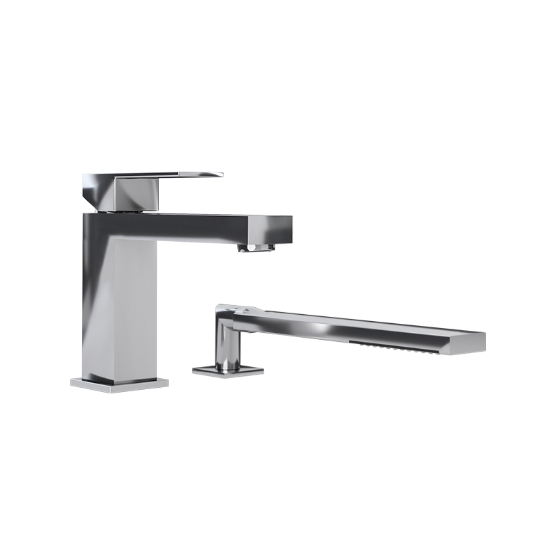 QUATRO ROBINET BAIN 2MCX NOIR MAT