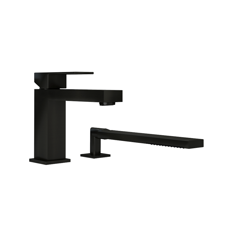 QUATRO ROBINET BAIN 2MCX NOIR MAT