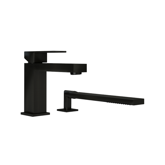 QUATRO ROBINET BAIN 2MCX NOIR MAT