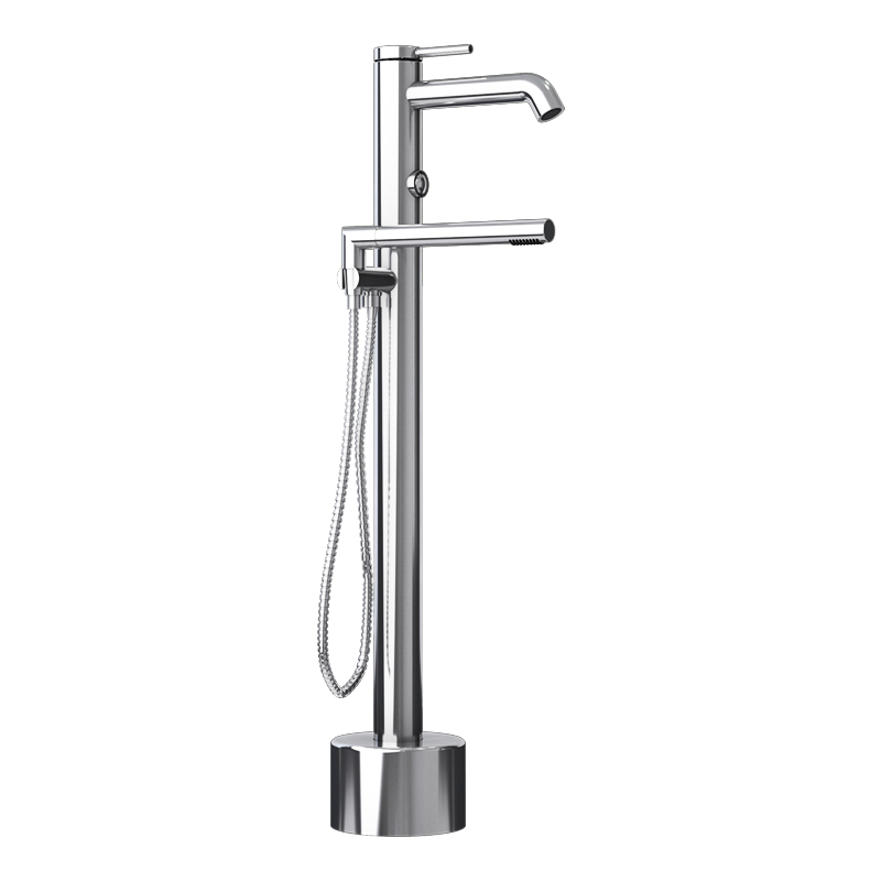 VERTIGO ROBINET DE PLANCHER POUR BAIN NOIR