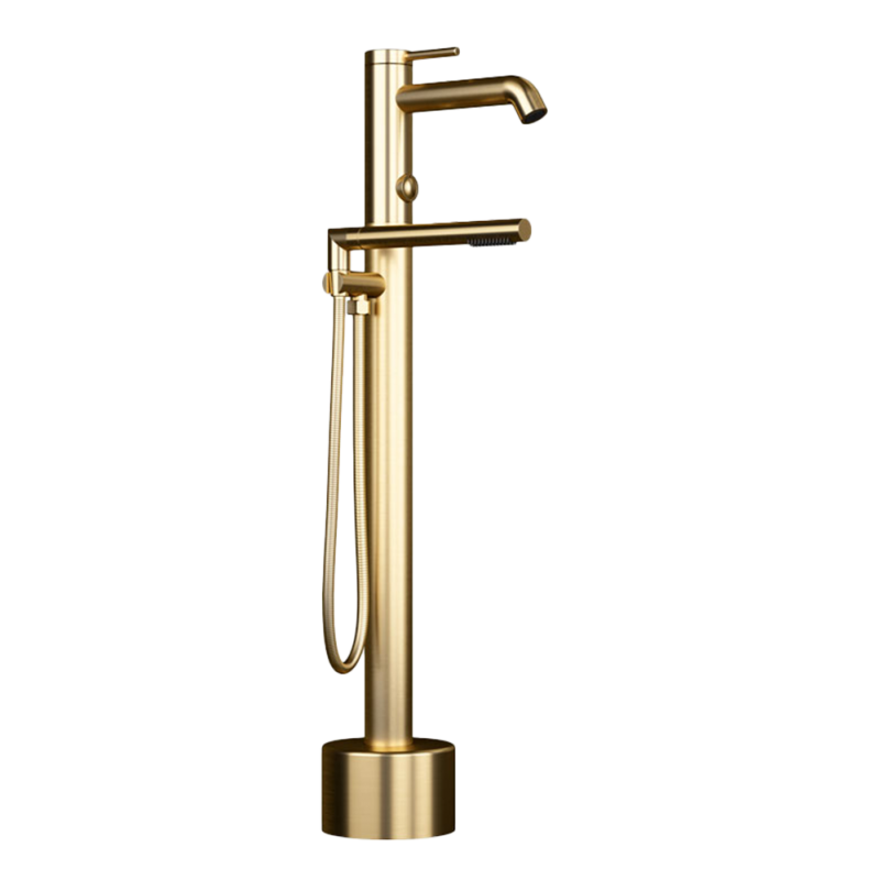 VERTIGO ROBINET DE PLANCHER POUR BAIN NOIR