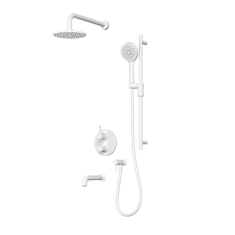 VERTIGO ENS. DOUCHE THERM.  (RTPR08 ET RBDHR16) NPT BK