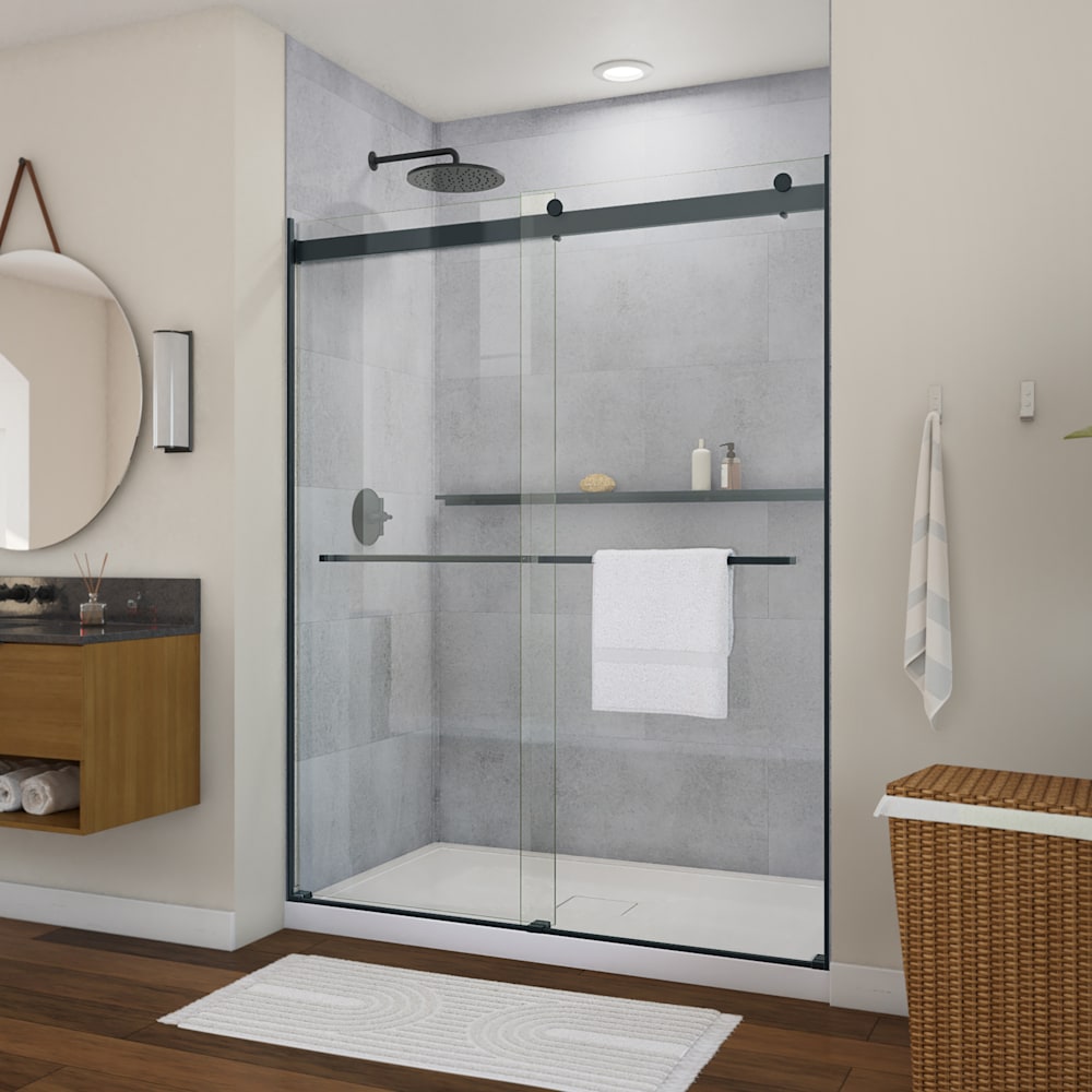 Porte de douche BARENA Latéral coulissant bidirectionelle