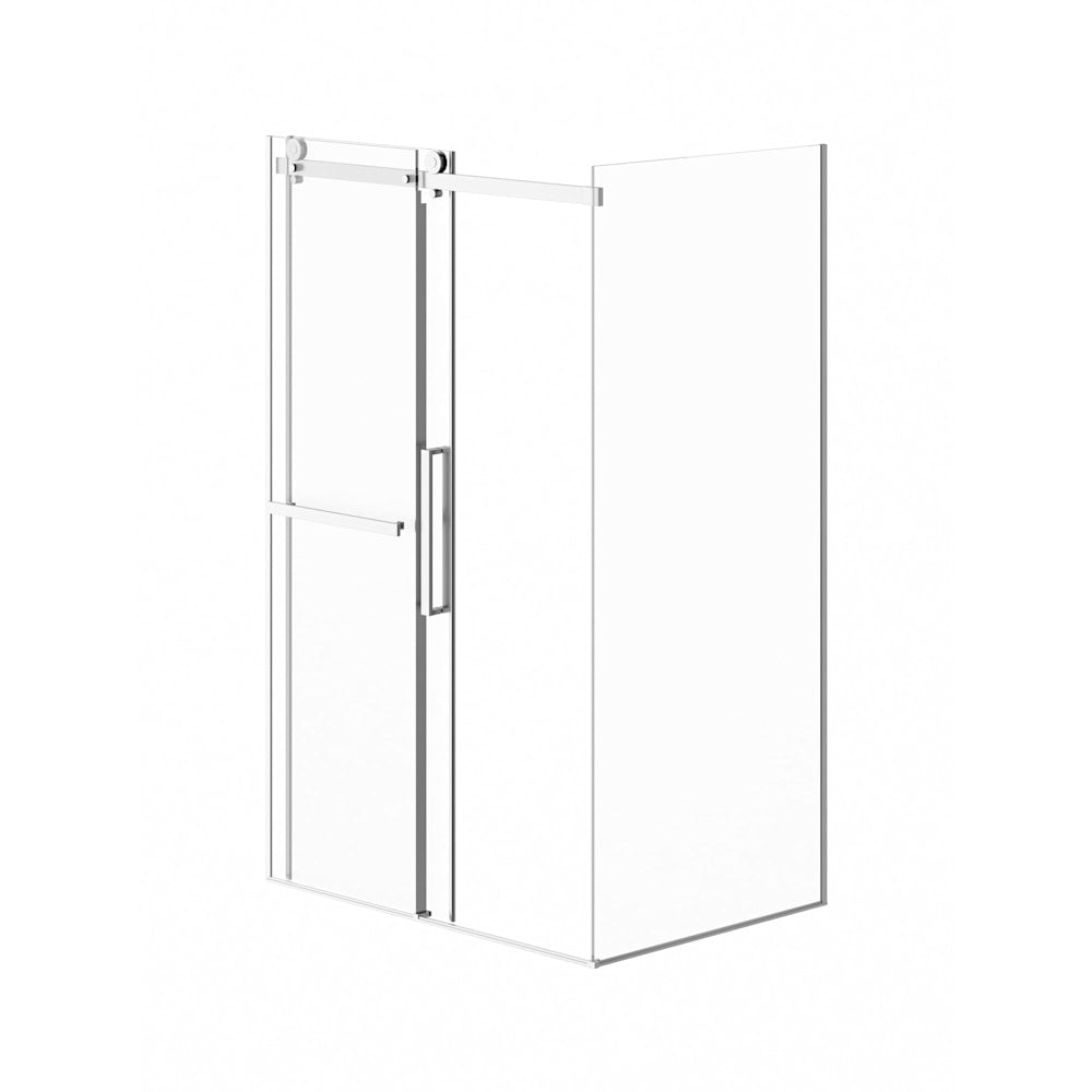 Porte de douche EXALT en coin