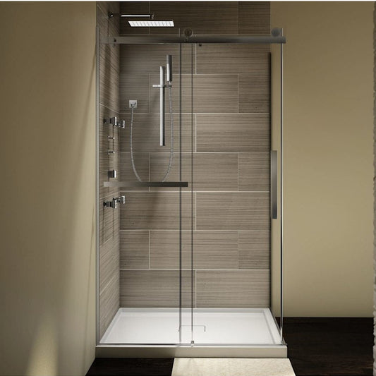 Porte de douche EXALT en coin